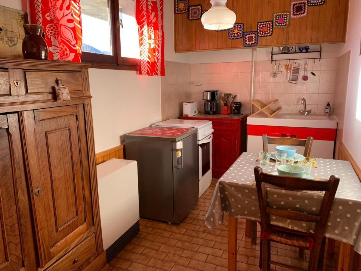 Studio Sympa Avec Terrasse , Maxi 4 Pers.Briancon Exteriör bild