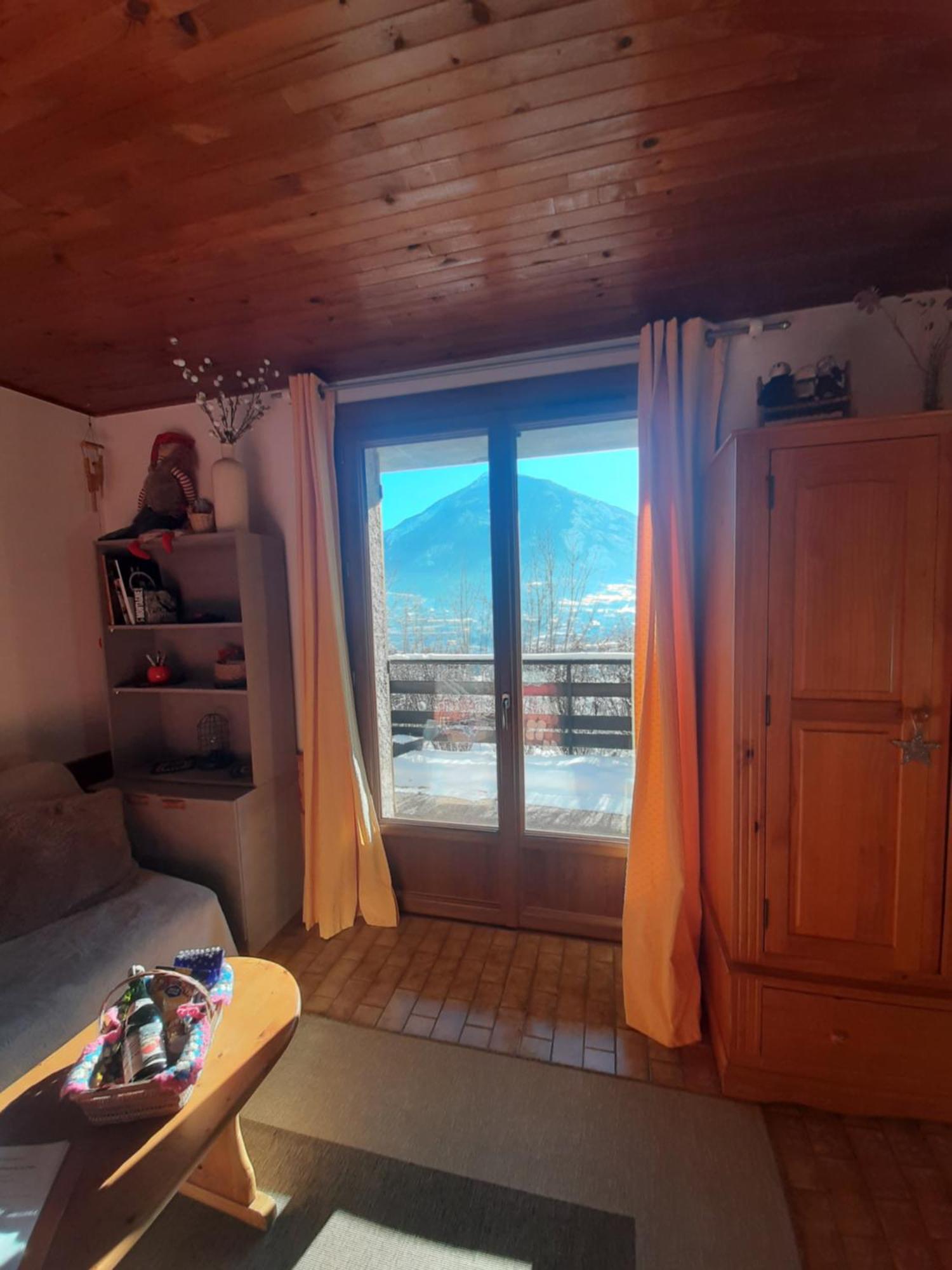 Studio Sympa Avec Terrasse , Maxi 4 Pers.Briancon Exteriör bild