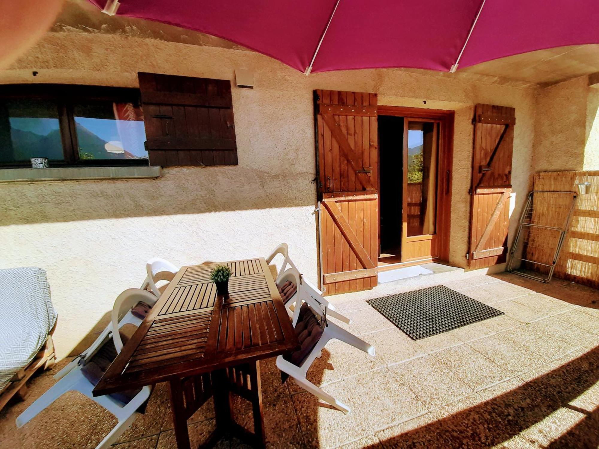 Studio Sympa Avec Terrasse , Maxi 4 Pers.Briancon Exteriör bild