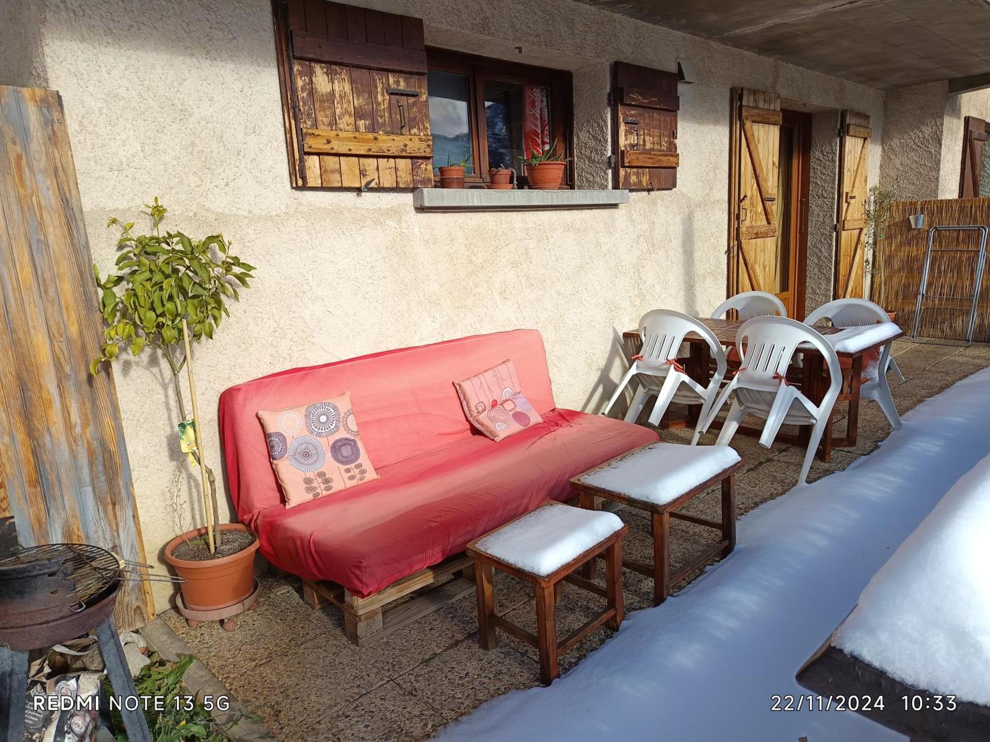 Studio Sympa Avec Terrasse , Maxi 4 Pers.Briancon Exteriör bild